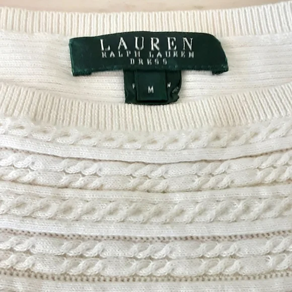 Lauren Ralph Lauren Cream Dress - Picture 7 of 8